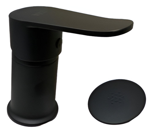 [MLU907535120] Monocomando Para Bidet Sin Transferencia Negro Mate Acra