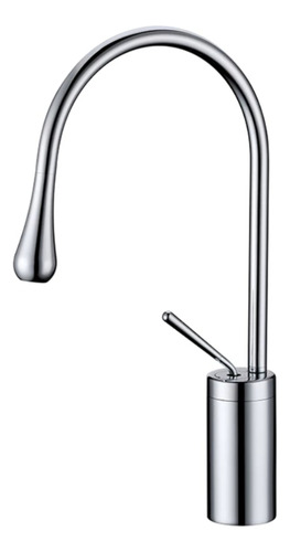 [MLU691329938] Monocomando, Griferia Lavatorio Bajo Forma Gota Cromado Acra