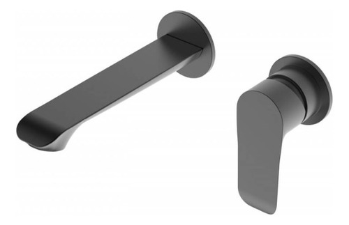 [MLU638807529] Monocomando, Lavatorio De Empotrar Negro Klipen Urban Acra