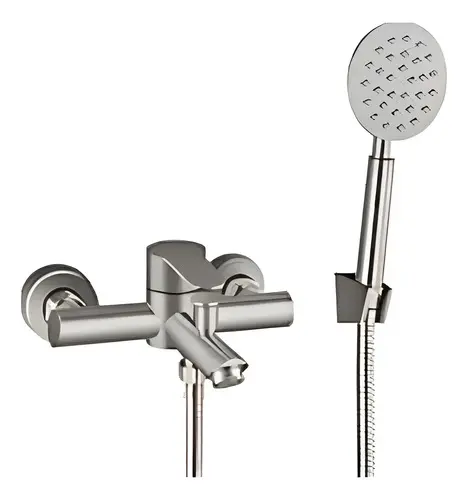 [MLU610248180] Monocomando/griferia De Ducha Satinado Opaco Acra
