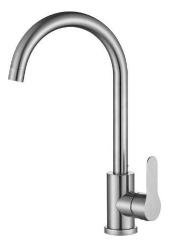 [MLU600209795] Monocomando/griferia/canilla Cocina Mesada 35 Satinada Acra