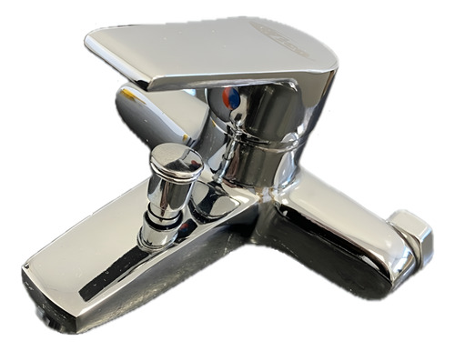 [MLU674416374] Monocomando/grifería De Ducha Cromado Wico Flat Acra