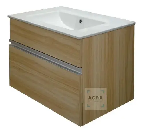 [MLU475670887] Mueble Aereo Mdf 18 En Colores Con Bacha Loza 61x46 Acra