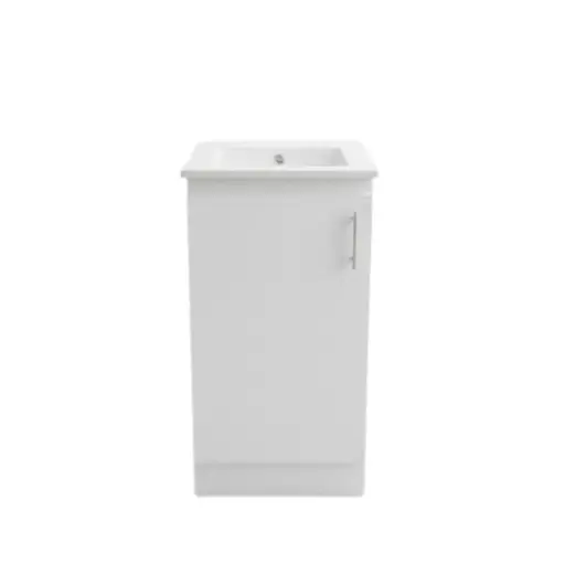 [MLU471984559] Mueble Armado Con Bacha De Loza 41x41 Piso C/ Tiradores Acra