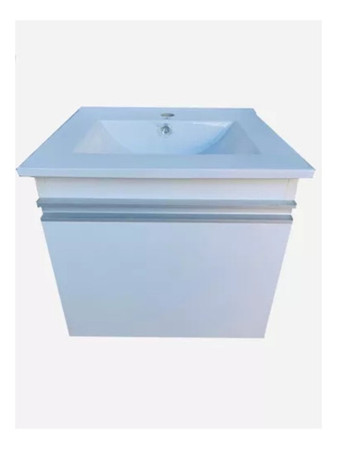 [MLU479225844] Mueble Aéreo Vanitory Con Bacha De Loza 51x46 Y Puerta Acra 
