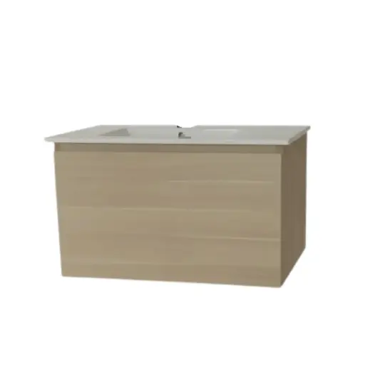 [MLU670866807] Mueble Mdf Aéreo Color + Bacha De Loza 71x46 Acra