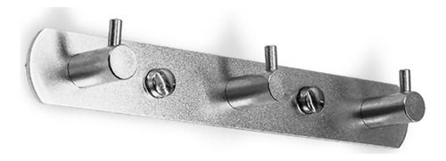 [MLU686482030] Perchero De Pared Cromado Con 3 Ganchos Cocina Baño Acra