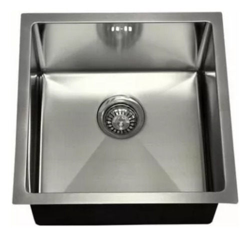 [MLU606062160] Pileta Cocina Cuadrada Sobreponer Acero 304 Profunda Acra