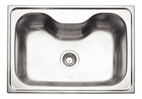 [MLU605294984] Pileta De Sobreponer Tramontina Morgana 68x48 + Válvula Acra