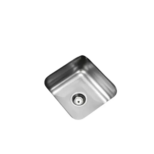 [MLU1091319536] Pileta Simple Johnson 37x34x18 Embutir Acero Inox. 304
