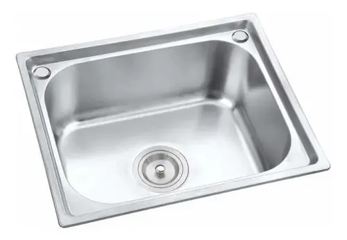 [MLU602156784] Pileta/bacha De Acero Inox Cocina Sobreponer 53x38x20 Acra