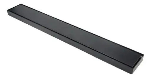 [MLU1070834542] Rejilla Negra Tramontina Para Ducha Acero 304 60x7x3.3 Acra