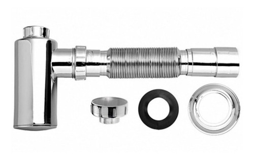 [MLU473103722] Sifon Metalizado Corrugado Blukit Acra