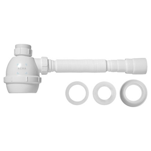 [MLU471999122] Sifón Bola Flexible Para Cocina Acra