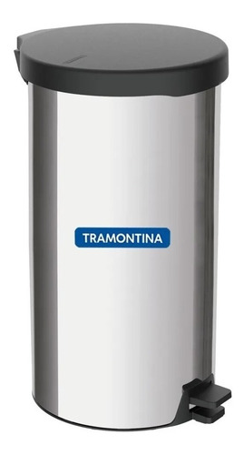 [MLU480947497] Tacho/papelera Contenedor Basura Inox Tramontina 12l Acra 