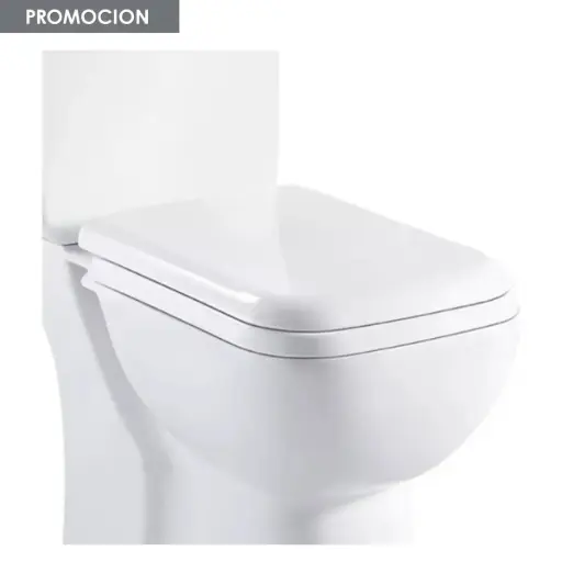 [MLU652658393] Tapa De Inodoro Water Recta Con Cierre Lento Acra