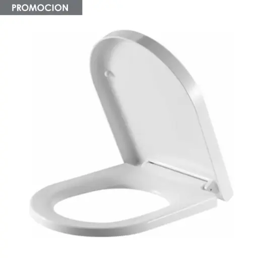 [MLU478887807] Tapa Plástico Para Inodoro Zoe Toscana Con Cierre Lento Acra