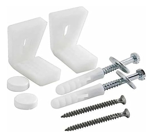 [MLU641738259] Tornillos De Anclaje Oculto Para Inodoro Y Bidet En L Acra