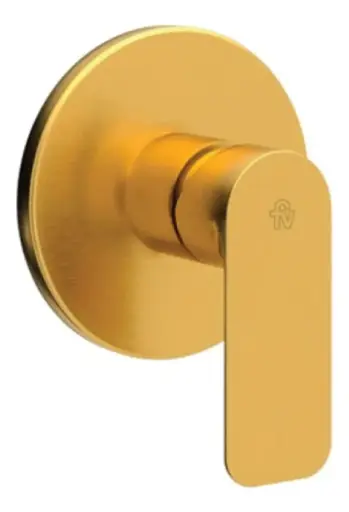 [MLU687670479] Monocomando Canilla Grifería De Empotrar Gold Fv Acra