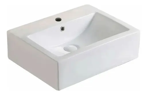 [MLU1333590254] Bacha Pileta Lavatorio De Apoyar Rectangular Para Baño Acra