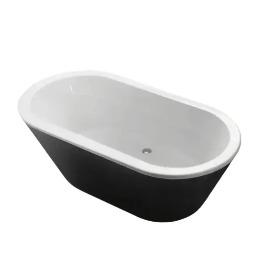 [MLU1365523908] Bañera Blanca De Apoyo Trieste Acra