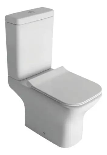 [MLU692267255] Inodoro Largo Con Tapa Y Mochila Ferrum Temple Blanco Acra