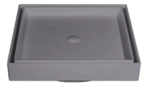 [MLU692647915] Rejilla De Desagüe Para Baño Para Revestir 10x10 Pvc Acra