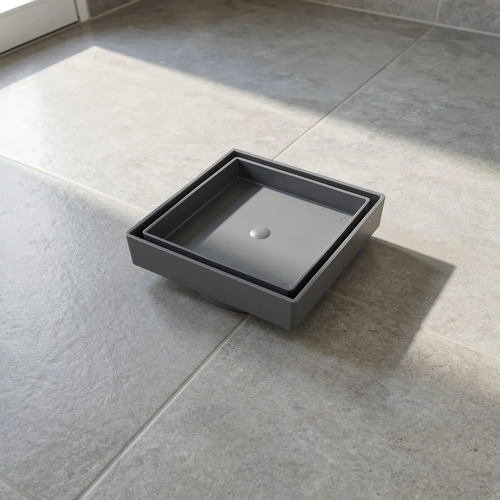 [MLU692647915] Rejilla De Desagüe Para Piso Baño Cocina 10x10 Pvc Acra