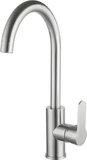 [MLU1410253222] Grifería Monocomando Cocina Klipen Home Acero Cepillado Acra