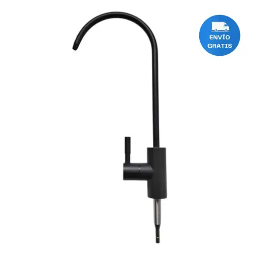 [MLU1418150398] Grifería De Cocina Para Filtro Negro Acra