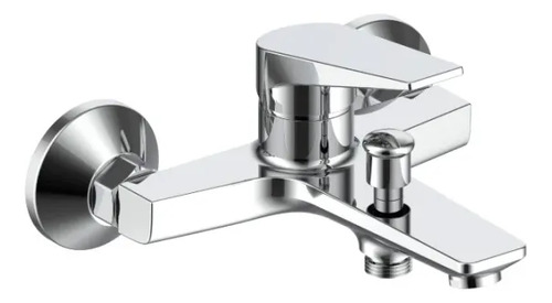 [MLU1497925090] Griferia Monocomando Para Ducha Exterior Cromo Acra