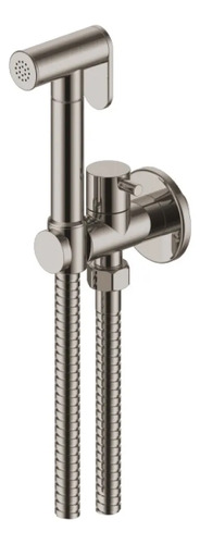 [MLU699993279] Ducha Higiénica Solo Fria Brushed Niquel Acra