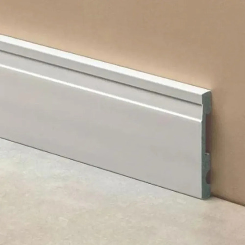 [MLU1514296872] Zócalo Para Interior Blanco Eps Con Cuña Acra