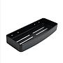 Repisa Estante Para Ducha Negro Mate De Aluminio 32 Cm Acra